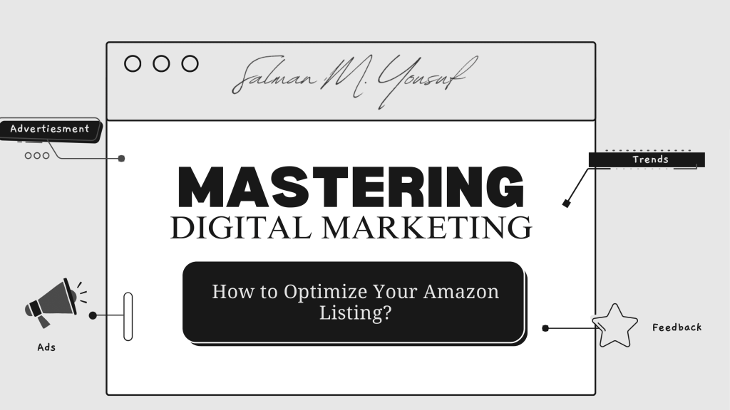 How to Optimize Your Amazon Listing?