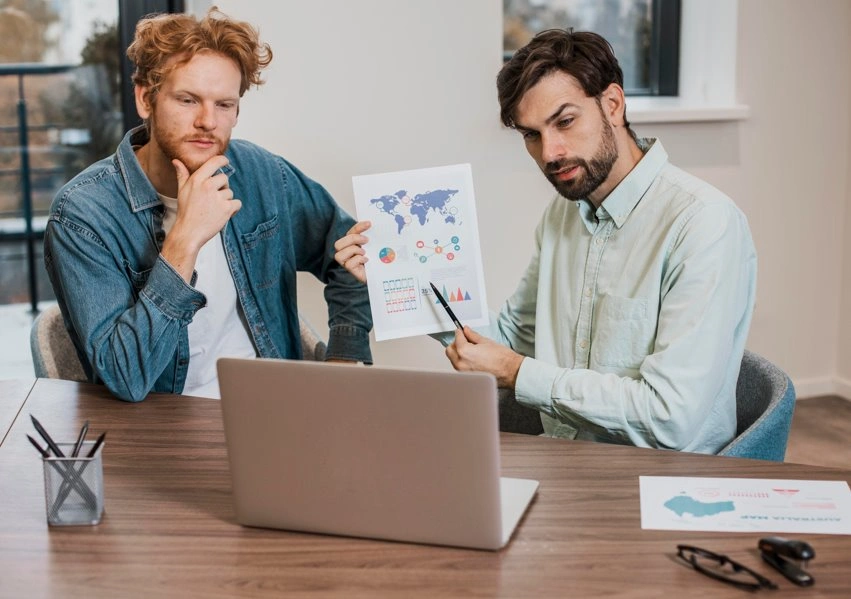 Semantic SEO strategy meeting
