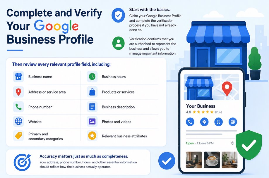 Complete and Verify Your Google Business Profile
