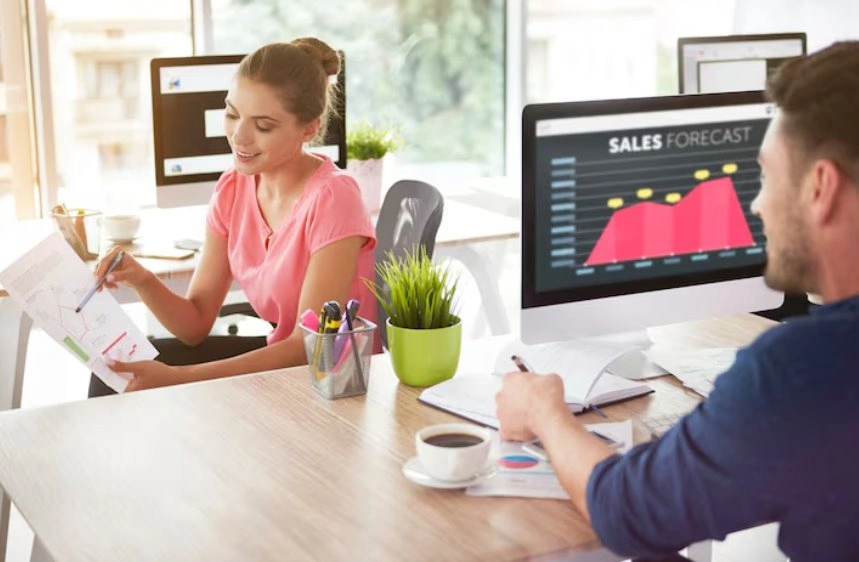 eCommerce team analyzing conversion performance