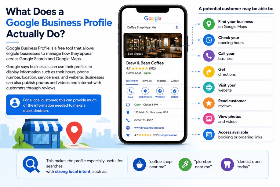What Does a Google Business Profile Actually Do.